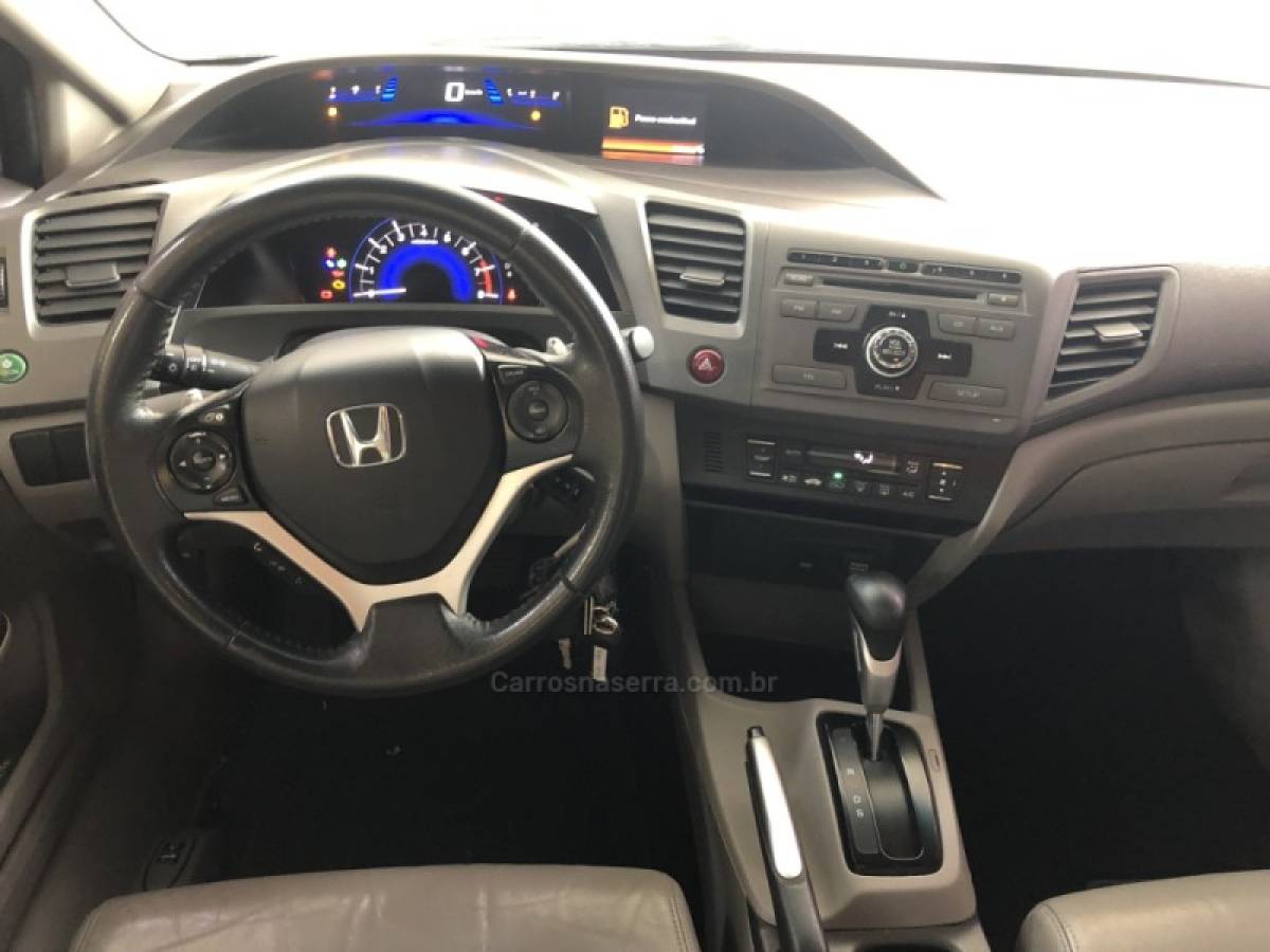 HONDA - CIVIC - 2014/2014 - Cinza - Sob Consulta