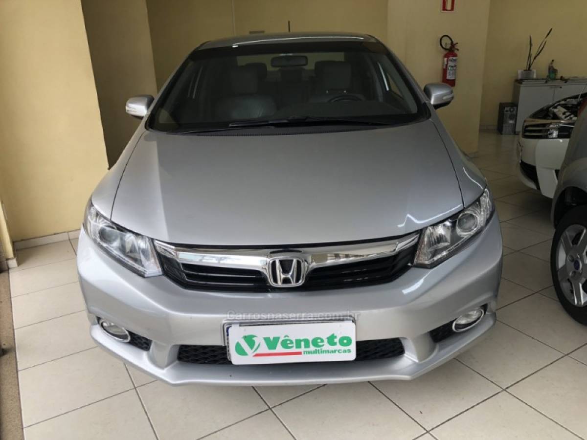 HONDA - CIVIC - 2014/2014 - Cinza - Sob Consulta