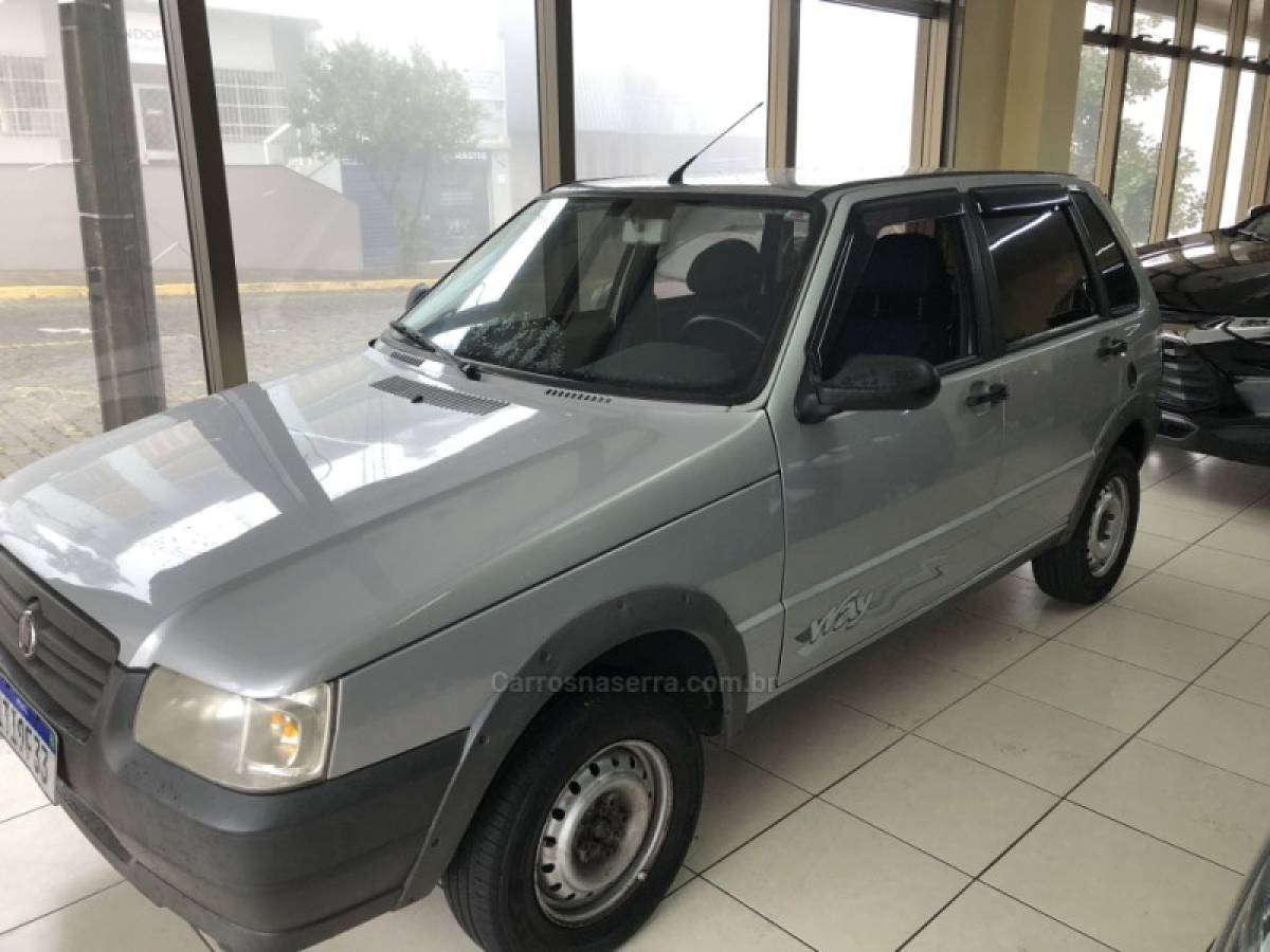 FIAT - UNO - 2013/2013 - Prata - Sob Consulta